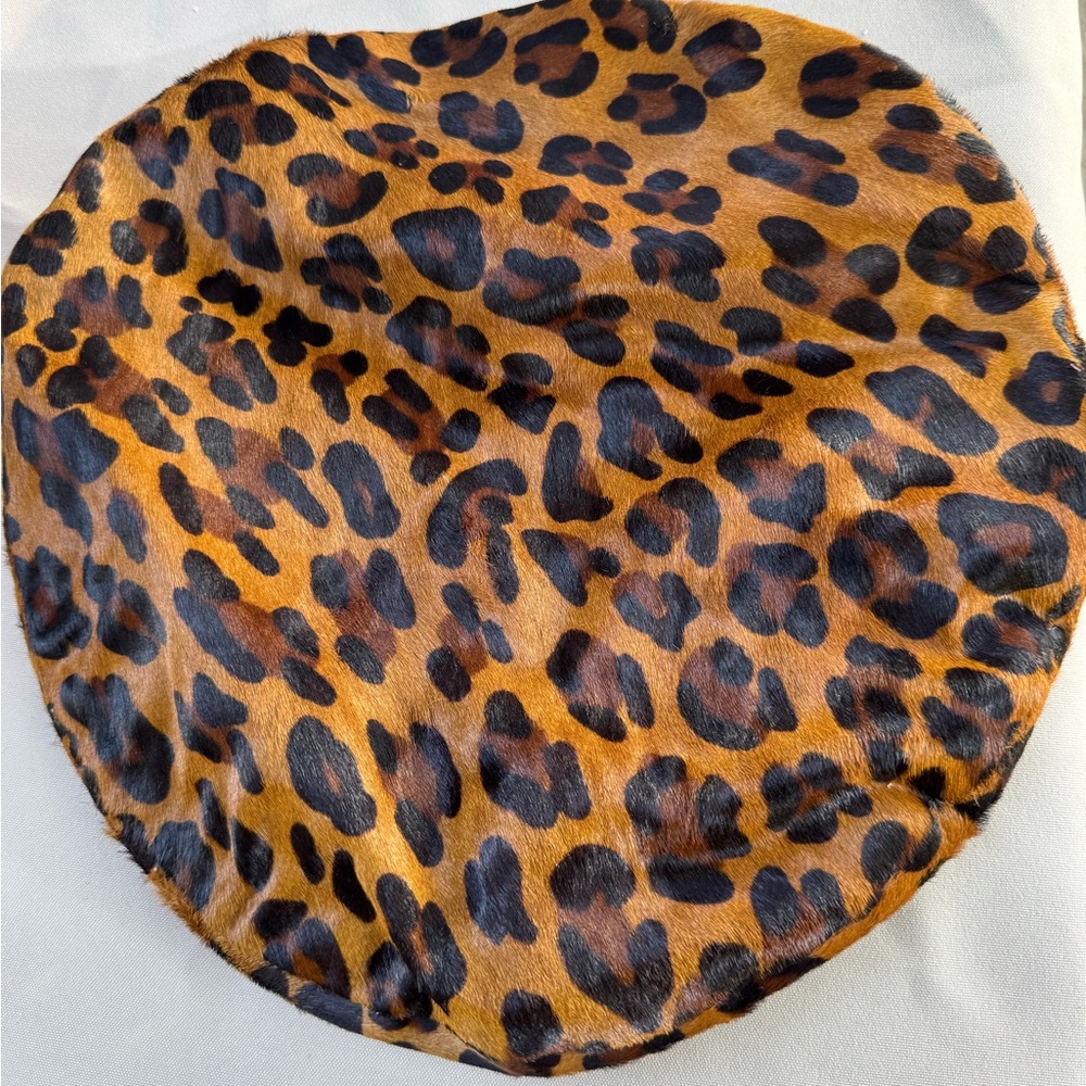 Eric Javits Animal Print Faux Fur Hat